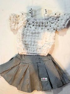 🔥 Sale @ 699 Party Wear Dress Top Skirt