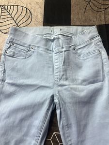 Light Wash Denim Jeggings