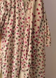 Khadi Silk Cotton Kurtha With Dupatta