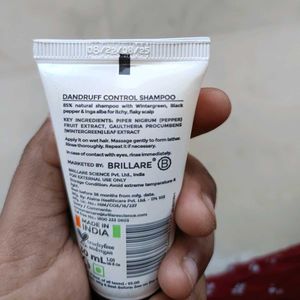 BRILLARE DANDRUFF CONTROL OIL SHOTS &amp; SHAMPOO