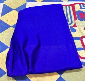 Blue Dupatta With Laggi