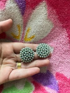 Cute beaded earrings😍