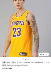 Nike LeBron Lakers Jersey