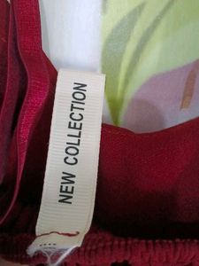 (1200)Burgundy Cami Top