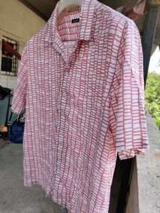 Zudio Half Sleeves Squar Printed Shirt