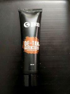 De Tan Facewash  For Men By beardo.