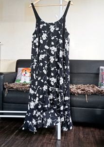 Floral Prints Sleeveless Dress
