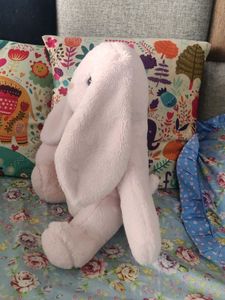 Pink Bunny Plush Toy