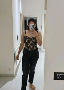 Lace Corset Top