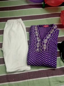 Warm Legging Kurti Combo