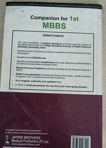 Companion For 1st Year MBBS All Subjects