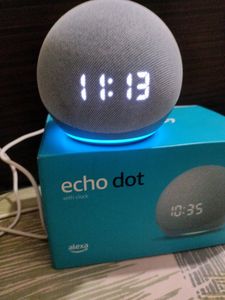 Brand New Alexa 4th Generation With Clock