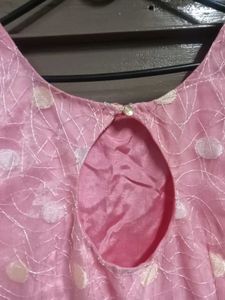 Pink Polka Dot Dress