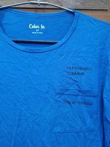 Blue Graphic T-Shirt