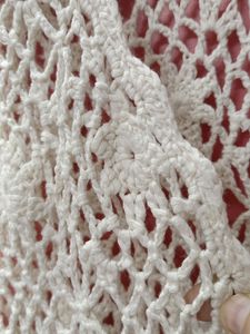 💥🔥 TRENDI KNITTED SHRUG IN  WHITE COLOUR 🤍