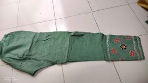 Chiffon Kurti Pent Duppta Set