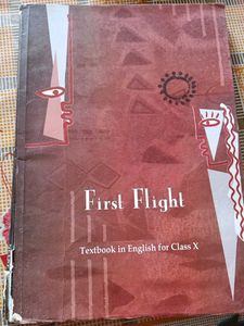 First Flight - Class X Textbook