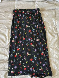 Floral Cute Midi Skirt