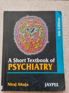 A Short Textbook Of Psychiatry Niraj