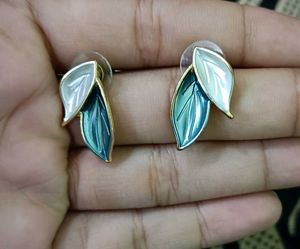 Leaf Drop Earrings - Stylish & Unique