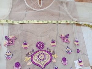 Korean Asthetic Sheer Top
