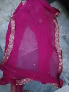 Kurta  Open Plazoo Dupatta