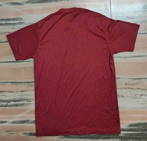 Jack &amp; Jones Maroon T-shirt