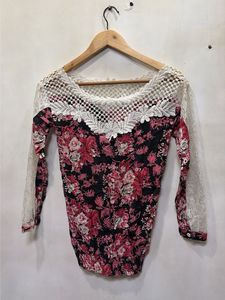 Floral Lace Top
