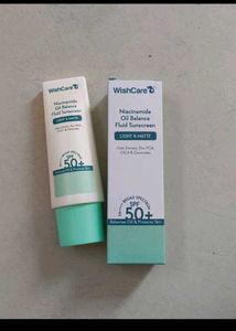 Wishcare Sunscreen Spf 50+ New Seal Pack No Coim