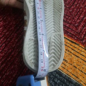 White Adidas Lace Shoes for Boys