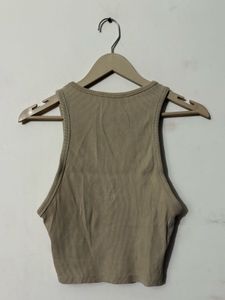 Zara Ribbed Crop Top
