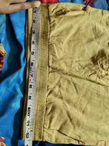 Golden And Black Pants