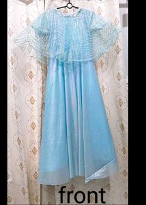 Light Blue Shining Frock