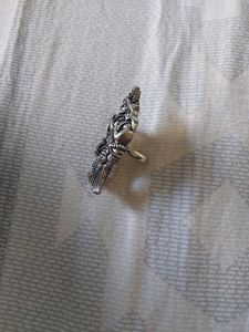 Radha Krishna Oxidized Ring
