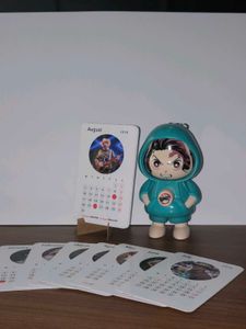 Zubeen Garg 2026 Mini Table Top Calendar