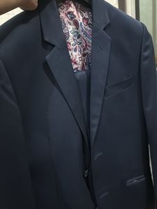 Men's Navy Blue Suit