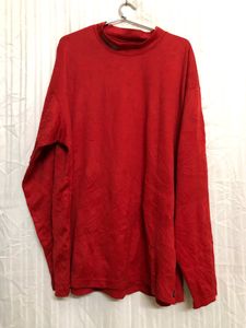 Red Long sleeve T Shirt
