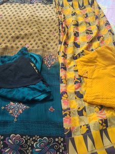 Combo Offer Of  Elegant Georgette Sarees