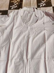 White Kurta Set