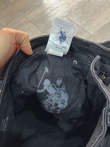 US POLO Association Black Mens jeans