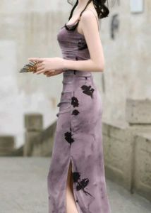 Floral Mesh Dress Set