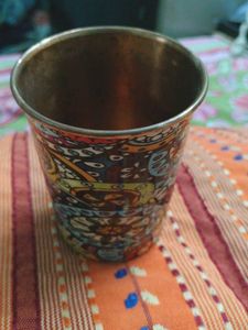 Copper Printed Glass