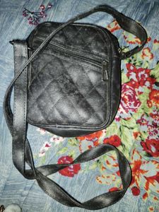 Quilted Black Crossbody Bag