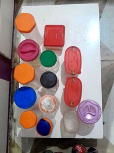 Mixed Plastic Containers - Kitchen Storage