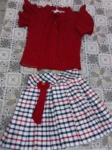 Baby Top And Skirts 4 Se 5 Saal Ki Bachi K
