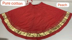 Ethnic Skirt*100% Pure Cotton Fabric Chaniya with