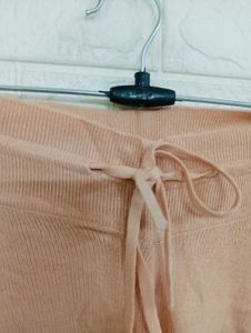 Peach Knit Pants