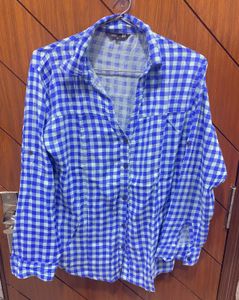 Blue Checked Shirt