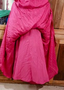 Pink Dress with Embroidery