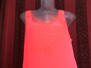 Silvian Heach Orange Sleeveless Dress